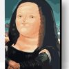 Fat Mona Lisa Paint By Number