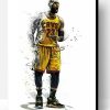 Lebron James Lakers Paint By Number