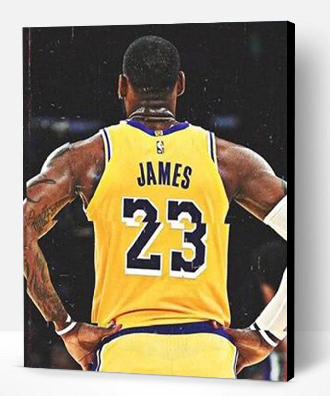 Lebron James Paint By Number