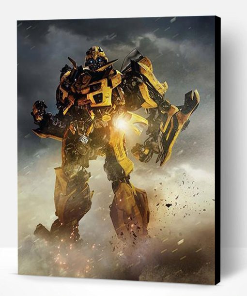 Bumblebee Transformer Paint By Number