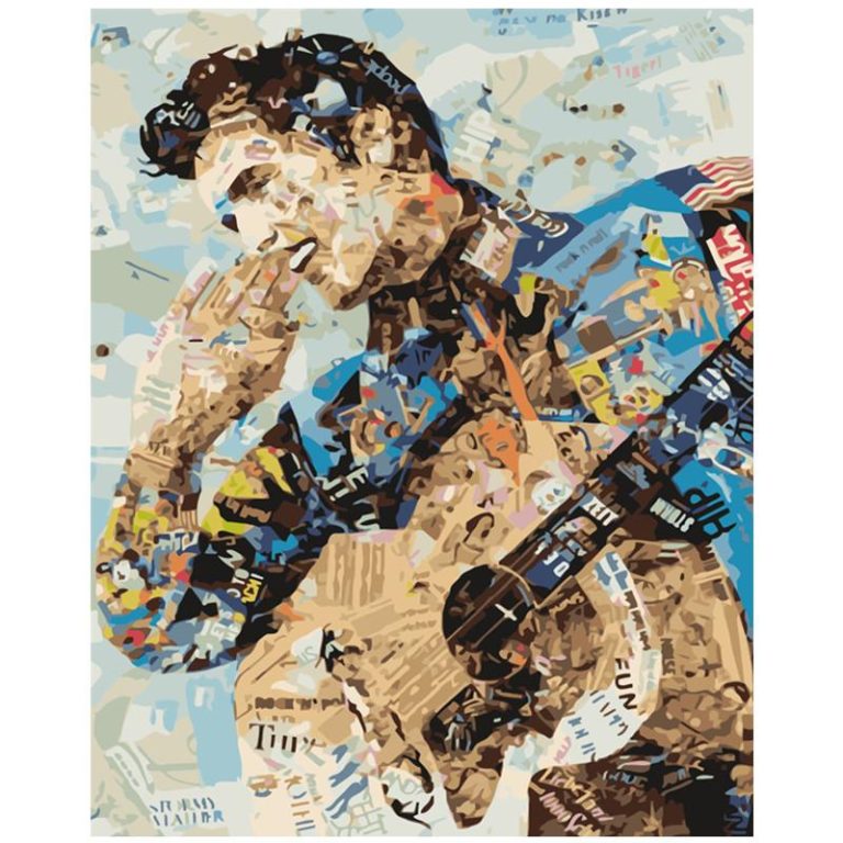 Elvis Presley King of Rock Paint By Number