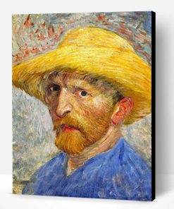 Van Gogh in a Straw Hat Paint By Number