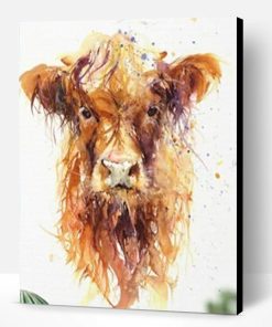 Messy Cow Paint By Number