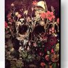 Flowering Skull Paint By Number