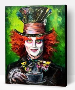 Mad Hatter Paint By Number