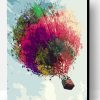 Color Hot - air Balloon Paint By Number