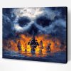 Pirate Ships at Sea Paint By Number
