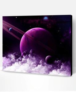 Planet Saturn Paint By Number