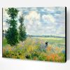 Poppy Field Claude Monet Paint By Number