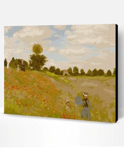 Poppy Field Monet Paint By Number