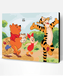 Tigger And Eeyore Paint By Number