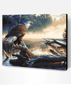 Water Eagle Paint By Number