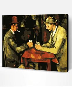 Men Playing Gambling Paint By Number