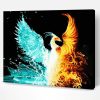 Fire and Ice Phoenix Paint By Number