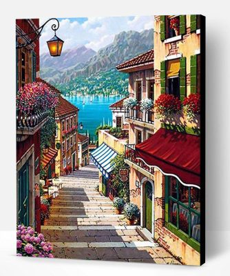 Bellagio Village Paint By Number