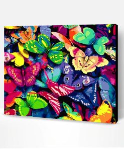 Butterflies and Colors Paint By Number