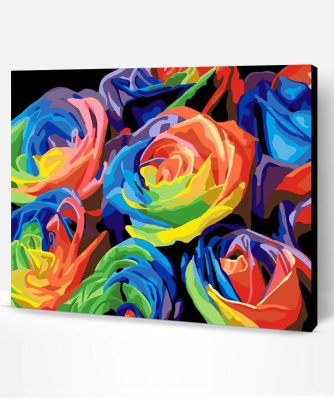 Colorful Flower Paint By Number