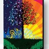 Colorful Tree Paint By Number