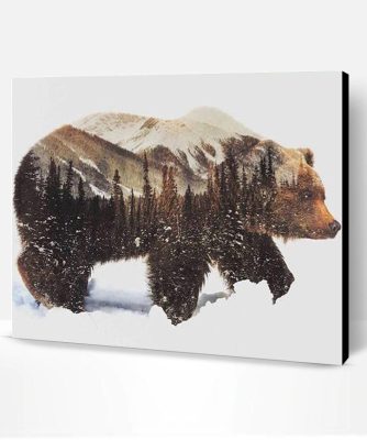 Brown Bear Paint By Number