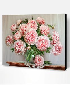 Pink Flower Modern Wall Art Picture Paint By Number