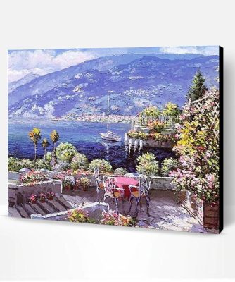 Seascape Gardan Artwork Paint By Number