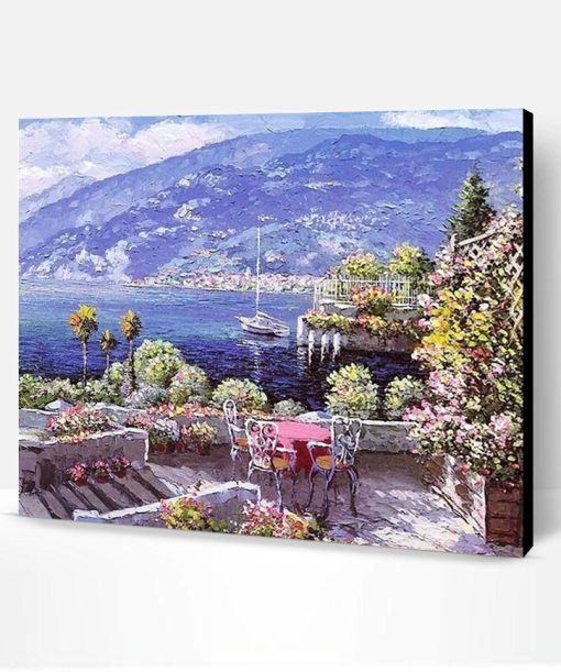 Seascape Gardan Artwork Paint By Number