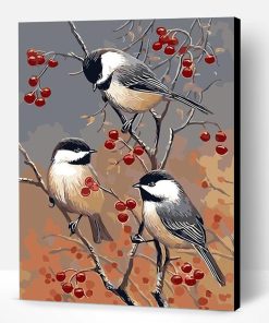 Three Birds Animals Paint By Number