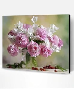 Romantic Flowers Paint By Number