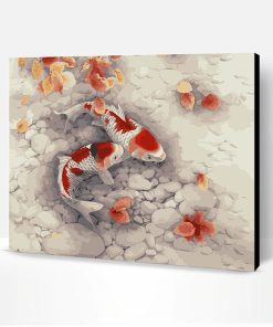 Goldfish Home Decoration Acrylic Picture Paint By Number