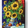 Sunflower on Vase Paint By Number