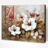 Vintage Flower Painting Paint By Number
