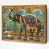 Elephant Vintage Paint By Number