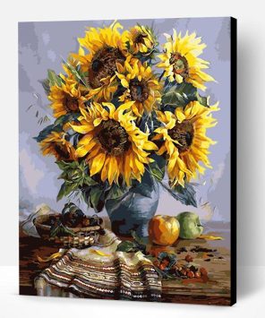 Still Life Sunflowers Paint By Number
