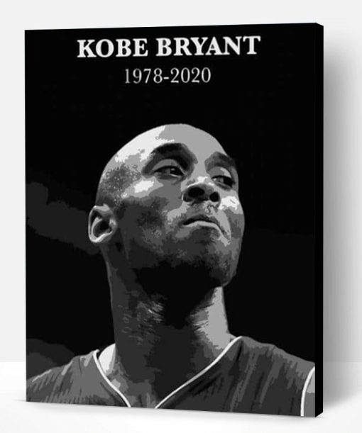 Rest In Peace Kobe Paint By Number