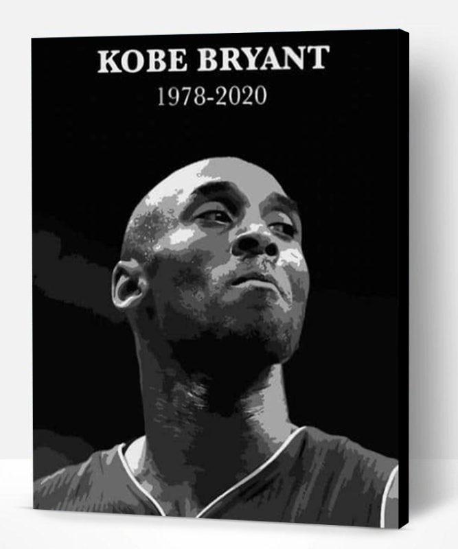 Rest In Peace Kobe Paint By Number