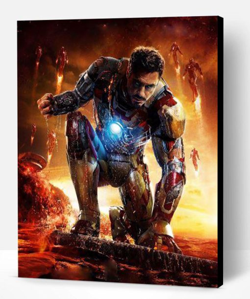 Risen Iron Man Paint By Number