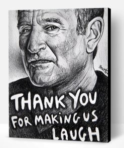 Robin Williams Legacy Paint By Number