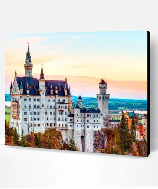 Neuschwanstein Castle Paint By Number