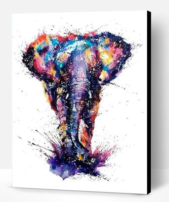 Color Elephant Paint By Number