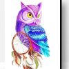 Owl Dream Catcher Paint By Number