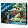 Cat Christmas Bulbs Paint By Number