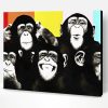 Funny Monkeys Paint By Number