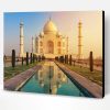 Taj Mahal Indian Icon Paint By Number