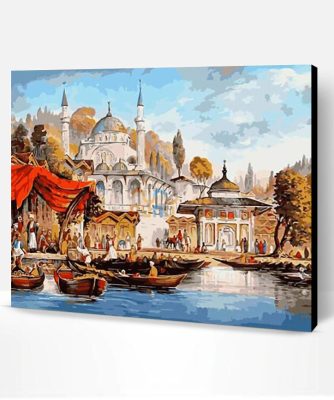 Uskudar Mosque Istanbul Paint By Number