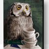 Owl Studied Paint By Number