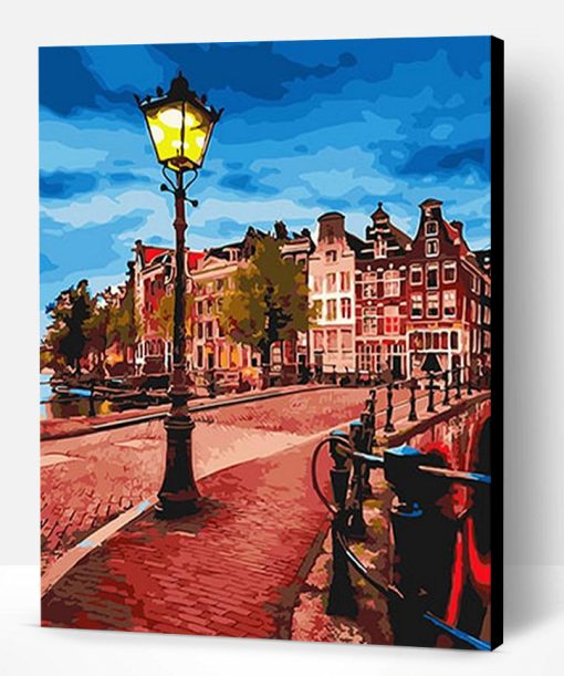 Keizersgracht Canal Paint By Number