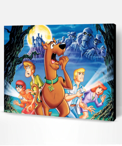 Scooby Doo Paint By Number
