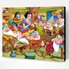 Snow White and the 7 Dwarfs Paint By Number