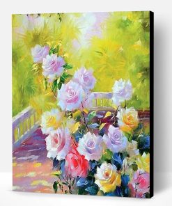 Spring Roses Paint By Number
