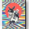 Time Travel Bunny Rabbit Paint By Number